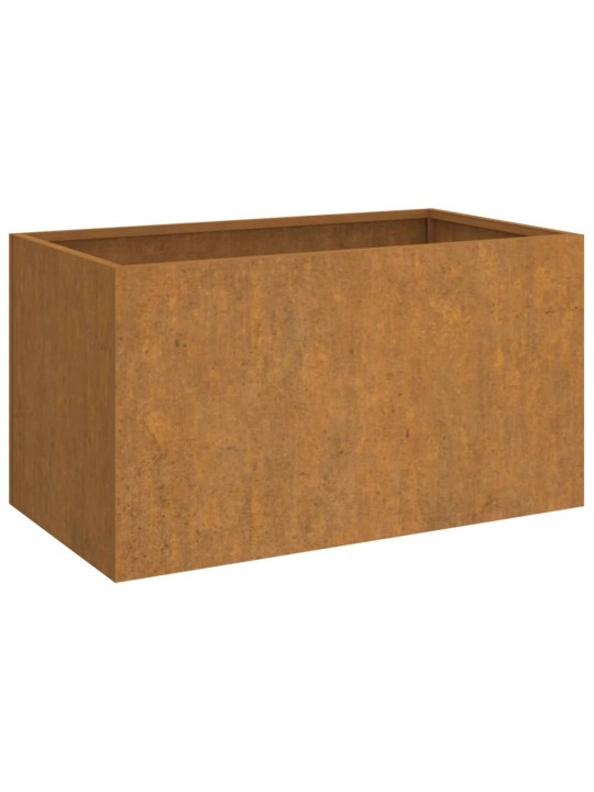 Truhlík 62x40x39 cm cortenová ocel