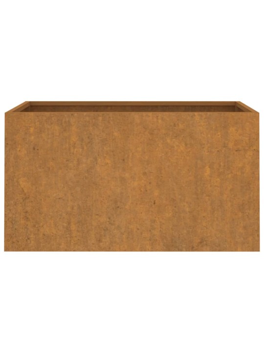 Truhlík 62x40x39 cm cortenová ocel