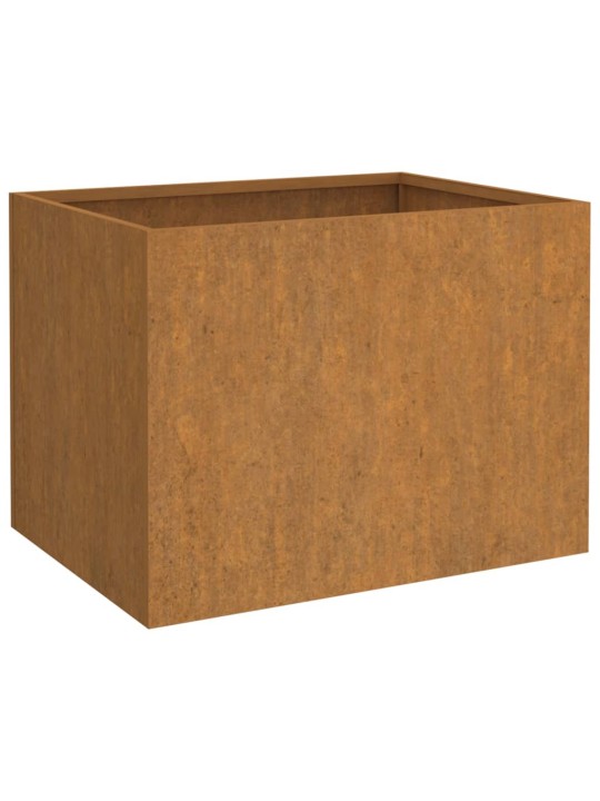 Truhlík 62x47x46 cm cortenová ocel