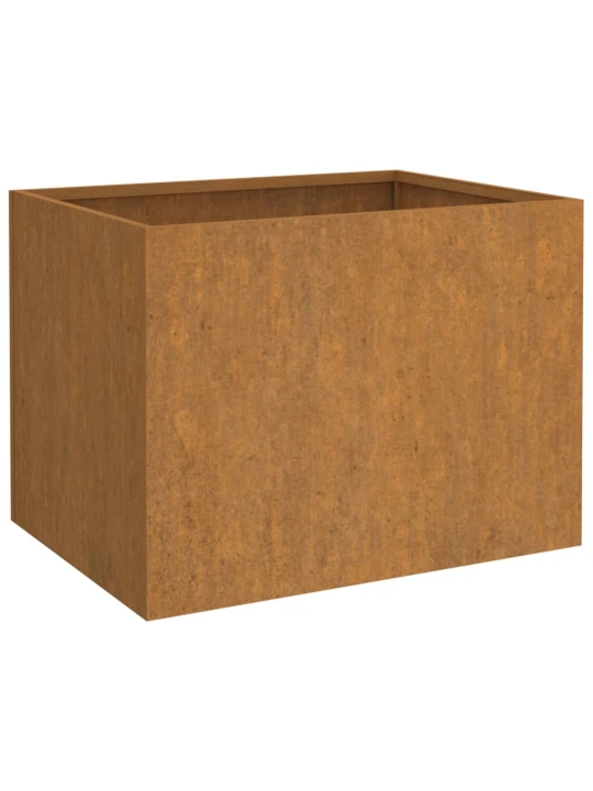 Truhlík 62x47x46 cm cortenová ocel