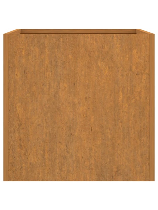 Truhlík 62x47x46 cm cortenová ocel