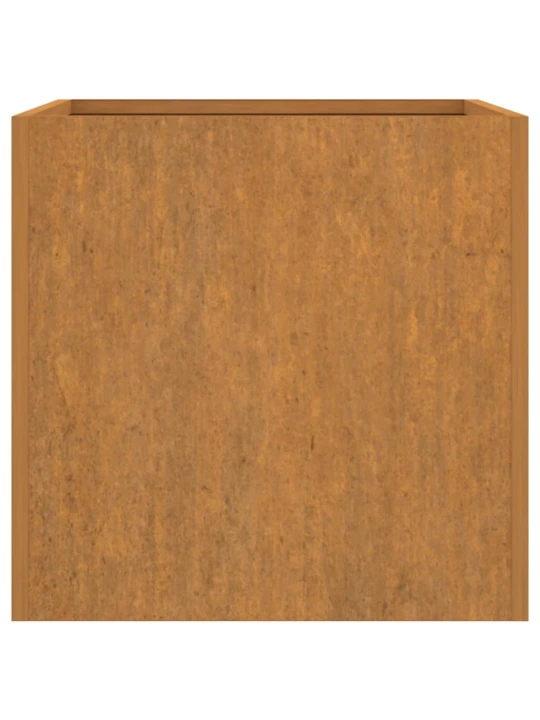Truhlík 62x47x46 cm cortenová ocel