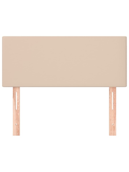 Čelo postele cappuccino 90x5x78/88 cm umělá kůže