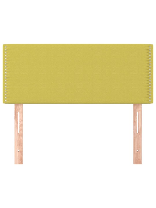 Čelo postele zelené 80 x 5 x 78/88 cm textil