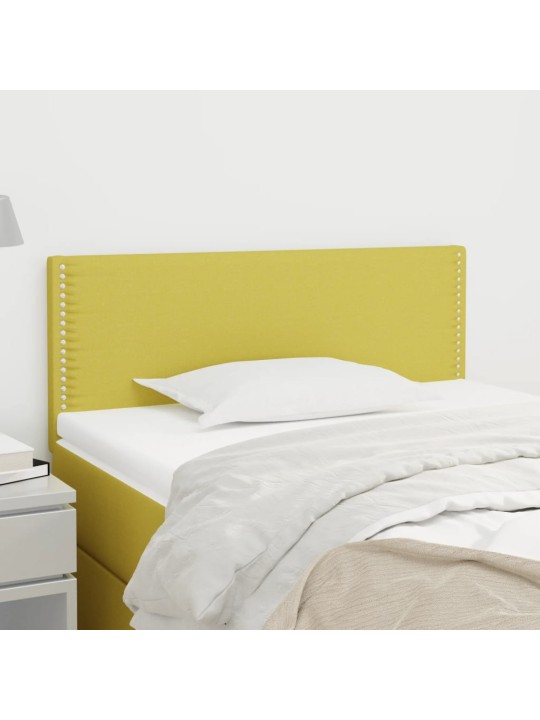 Čelo postele zelené 80 x 5 x 78/88 cm textil