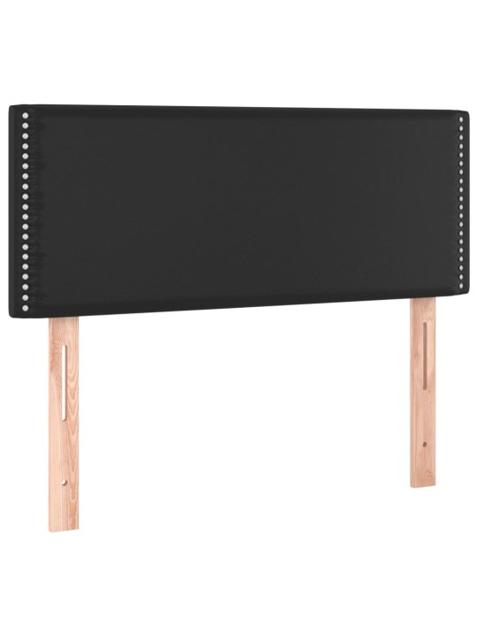 Čelo postele černé 90x5x78/88 cm umělá kůže