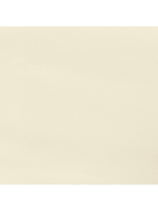Čelo postele krémové 100x5x78/88 cm umělá kůže