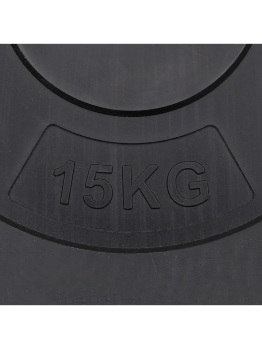 Kotouče na činky 2 ks 30 kg cement