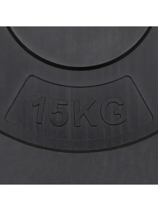 Kotouče na činky 2 ks 30 kg cement