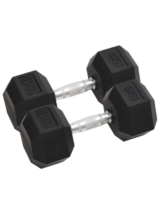 Jednoruční činky 2 ks 30 kg litina