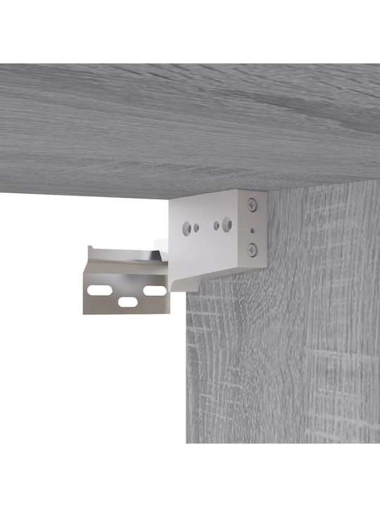 Tv skříňky 8 ks šedé sonoma 60 x 30 x 30 cm kompozitní dřevo