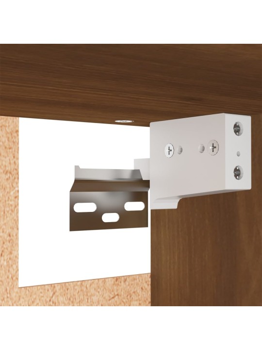 TV skříňky 7 ks hnědý dub 30,5 x 30 x 60 cm kompozitní dřevo