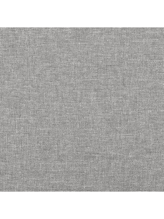 Taštičková matrace světle šedá 80 x 200 x 20 cm textil