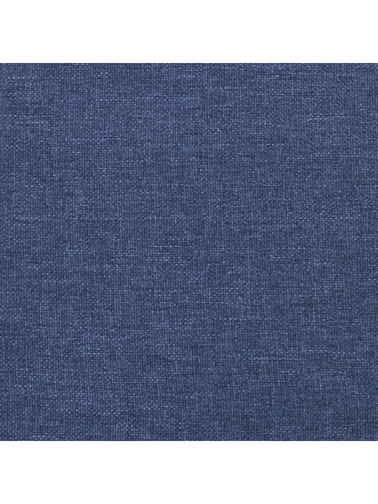 Taštičková matrace modrá 80 x 200 x 20 cm textil