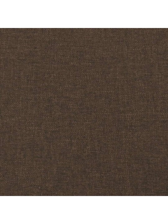 Taštičková matrace tmavě hnědá 100 x 200 x 20 cm textil
