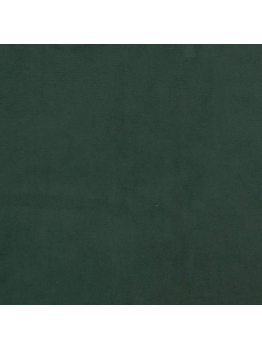 Taštičková matrace tmavě zelená 120 x 200 x 20 cm samet