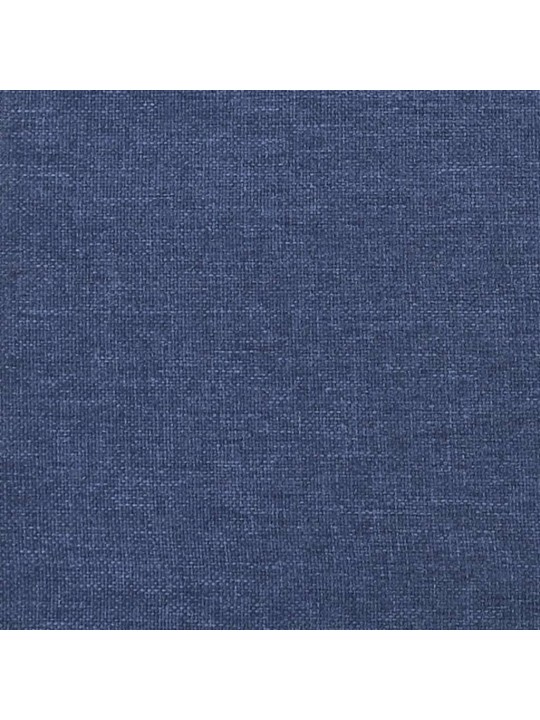 Taštičková matrace modrá 140 x 200 x 20 cm textil