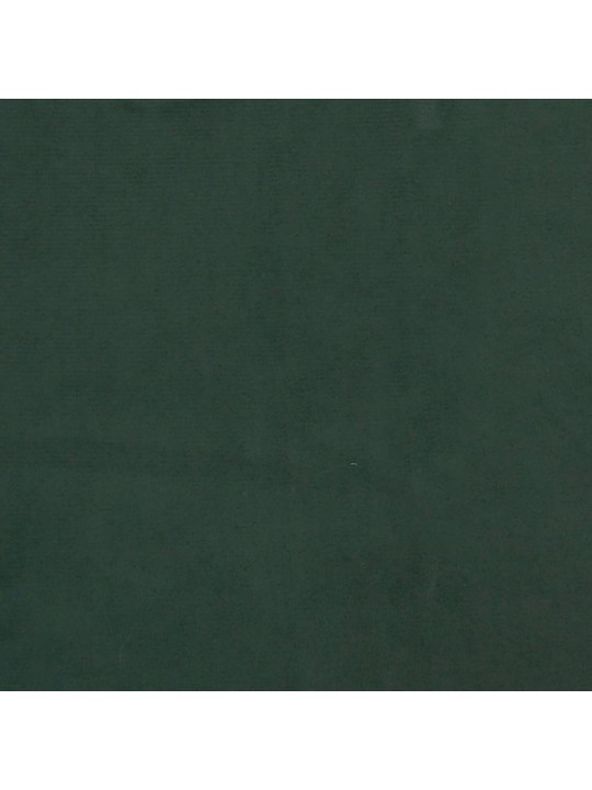 Taštičková matrace tmavě zelený 160 x 200 x 20 cm samet