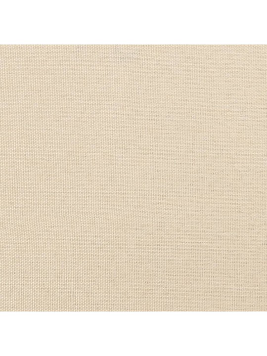 Taštičková matrace krémová 180 x 200 x 20 cm textil