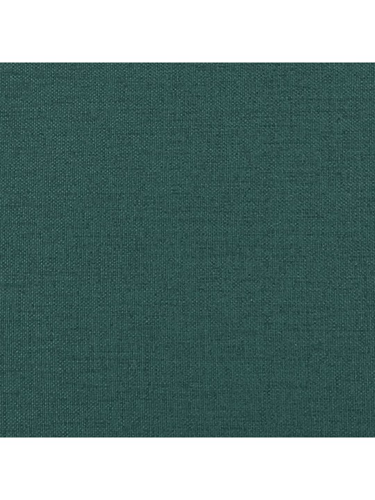 Masážní křeslo tmavě zelené textil