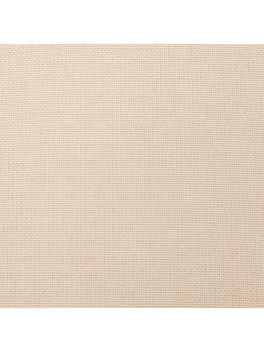 Masážní křeslo krémové textil