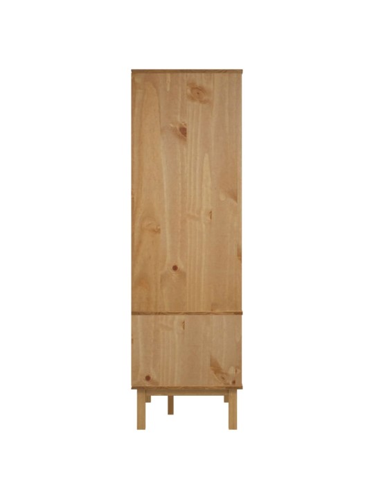 Šatní skříň OTTA 76,5 x 53 x 172 cm masivní borové dřevo
