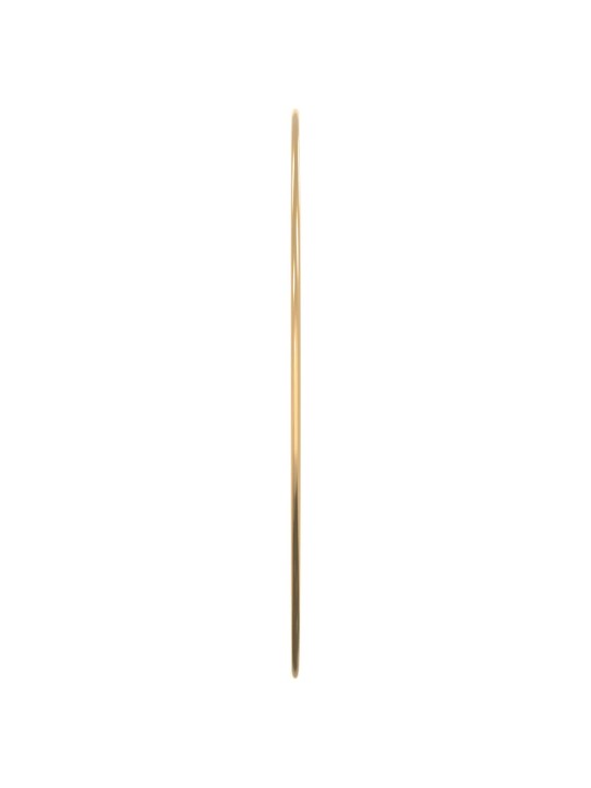Nástěnné zrcadlo zlaté Ø 50 cm kulaté