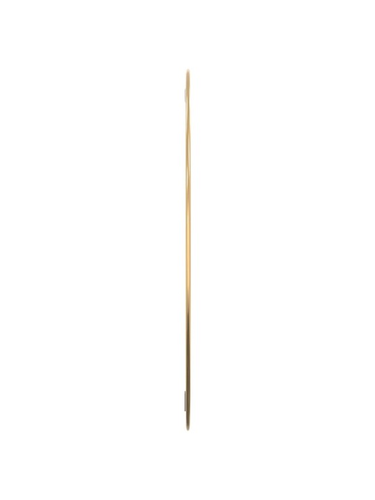 Nástěnné zrcadlo zlaté Ø 60 cm kulaté