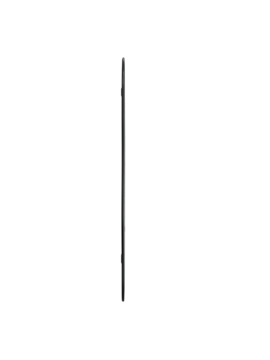 Nástěnné zrcadlo černé 60 x 25 cm