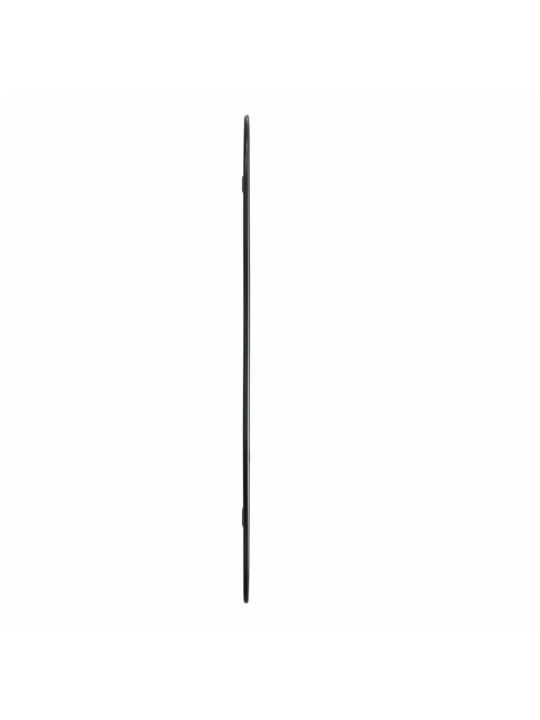 Nástěnné zrcadlo černé 100 x 45 cm