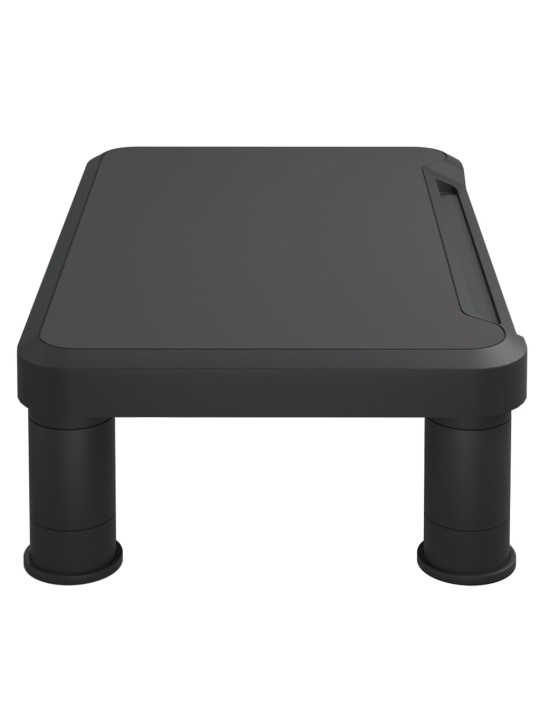 Stojan na monitor černý 38 x 24 x 10,5 cm