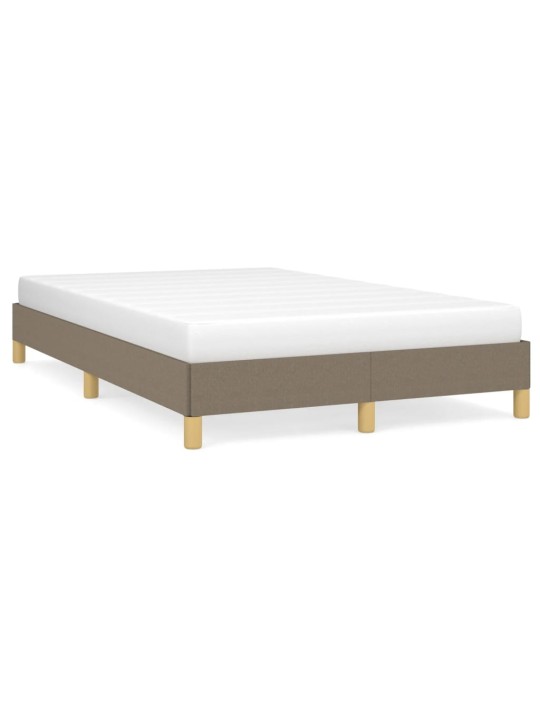 Rám postele bez matrace taupe 120 x 200 cm textil