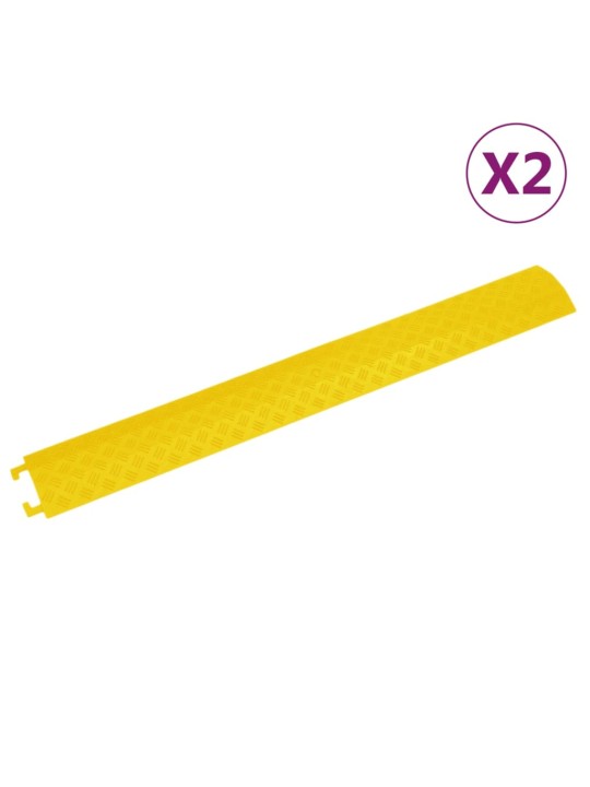 Kabelové mosty 2 ks 98,5 cm žluté