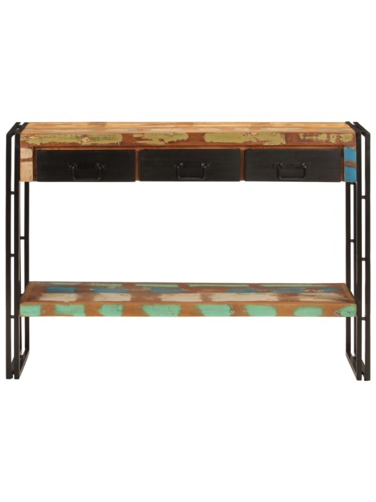 Konzolový stolek 110 x 30 x 76 cm masivní recyklované dřevo