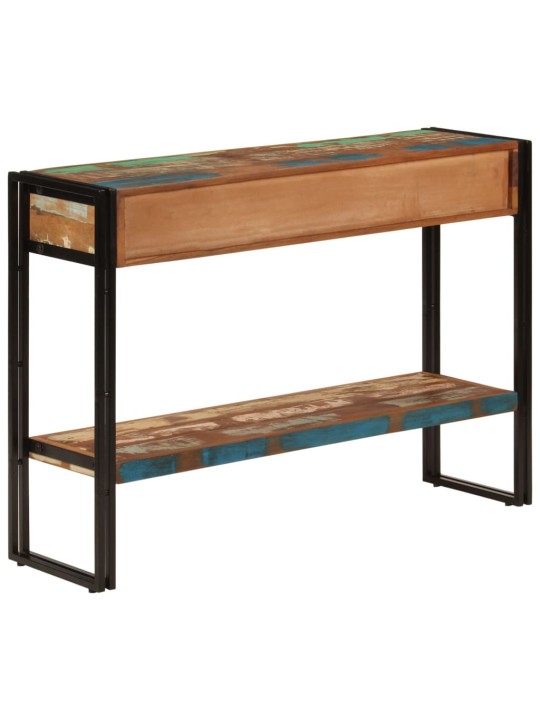 Konzolový stolek 110 x 30 x 76 cm masivní recyklované dřevo