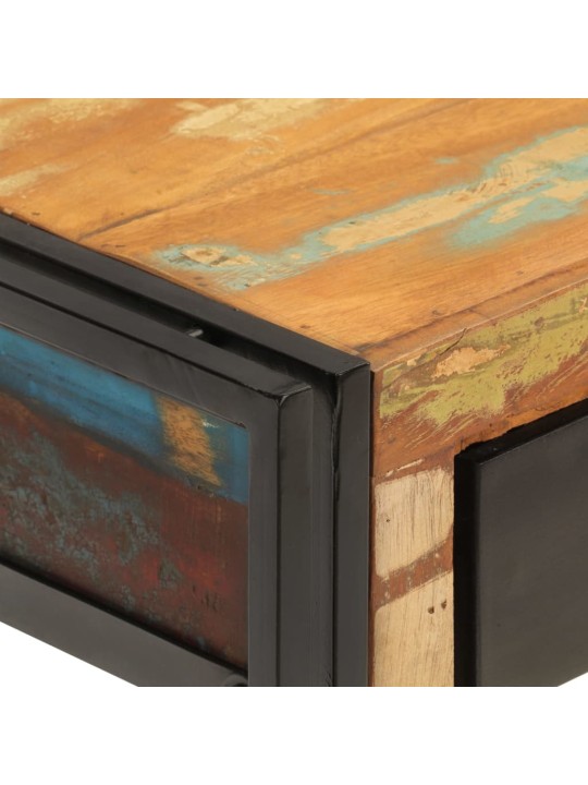 Konzolový stolek 110 x 30 x 76 cm masivní recyklované dřevo