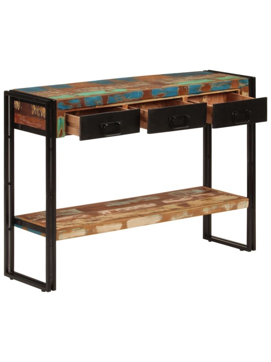 Konzolový stolek 110 x 30 x 76 cm masivní recyklované dřevo