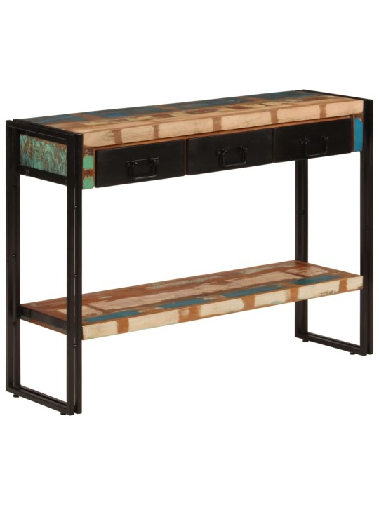 Konzolový stolek 110 x 30 x 76 cm masivní recyklované dřevo