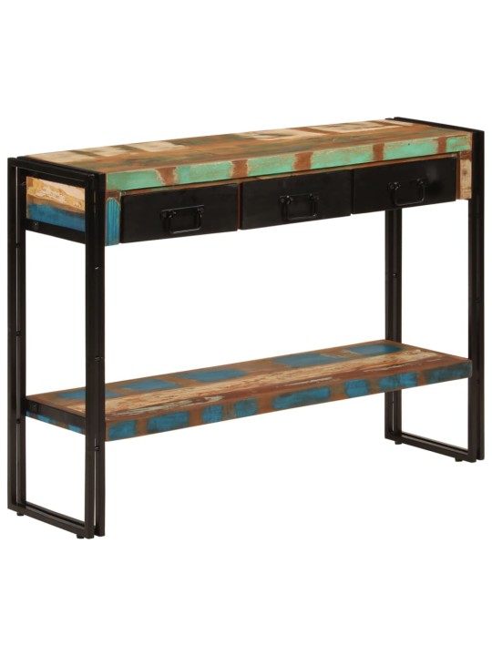 Konzolový stolek 110 x 30 x 76 cm masivní recyklované dřevo