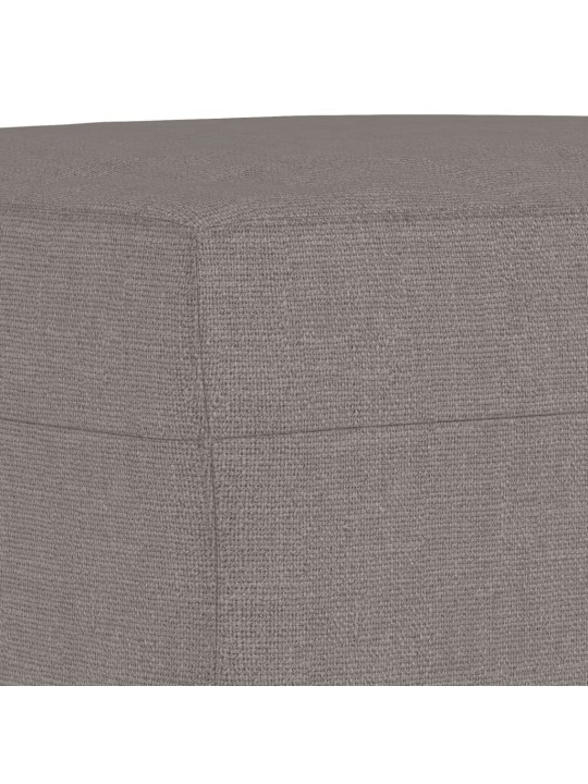 Podnožka taupe 60 x 50 x 41 cm textil
