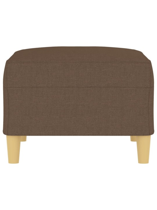 Podnožka hnědá 70x55x41 cm textil