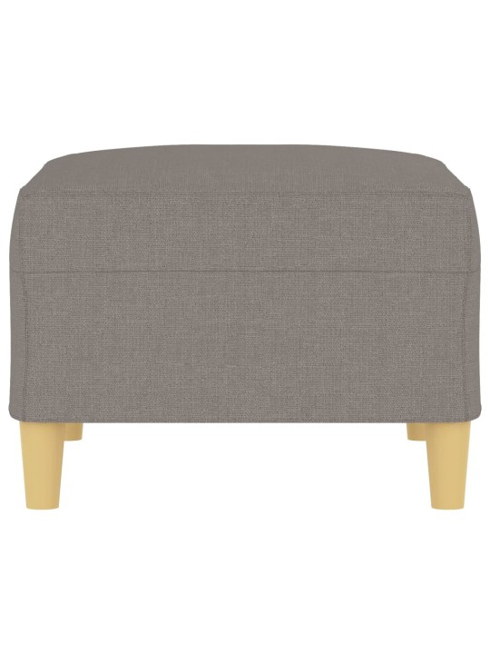 Podnožka taupe 70x55x41 cm textil
