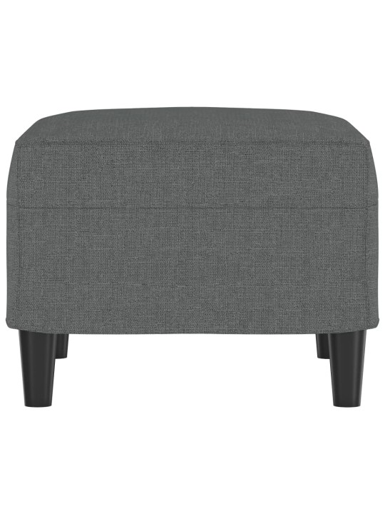 Podnožka tmavě šedá 60 x 50 x 41 cm textil
