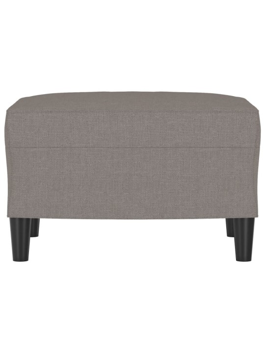 Podnožka taupe 60 x 50 x 41 cm textil
