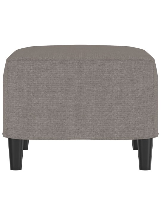 Podnožka taupe 60 x 50 x 41 cm textil