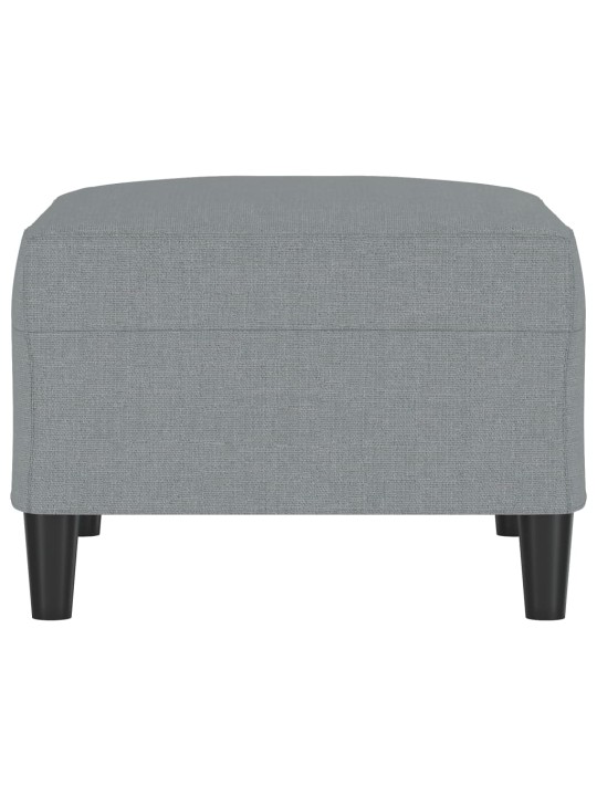 Podnožka světle šedá 70x55x41 cm textil