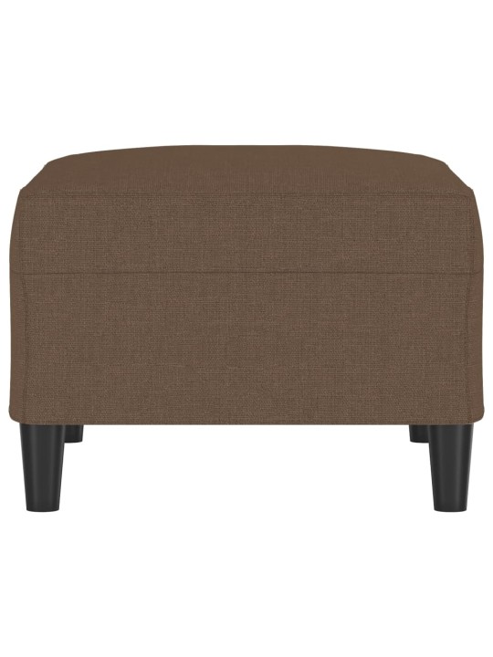Podnožka hnědá 70x55x41 cm textil