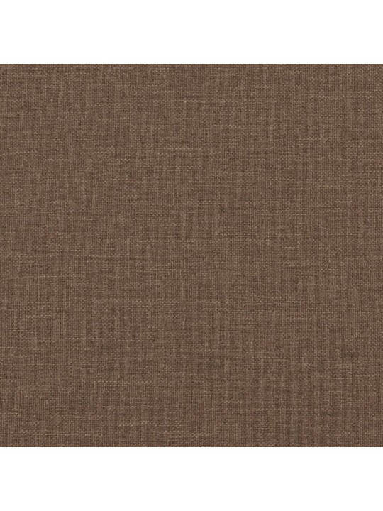 Podnožka hnědá 70x55x41 cm textil