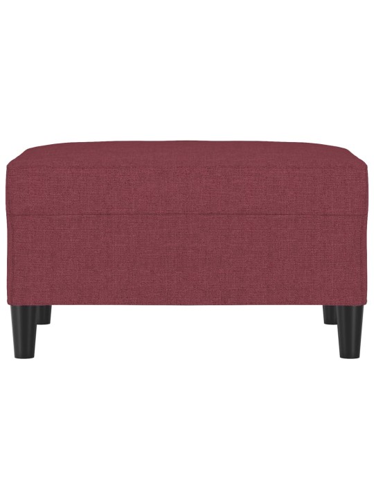Podnožka vínová 70x55x41 cm textil