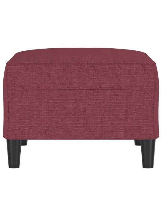 Podnožka vínová 70x55x41 cm textil